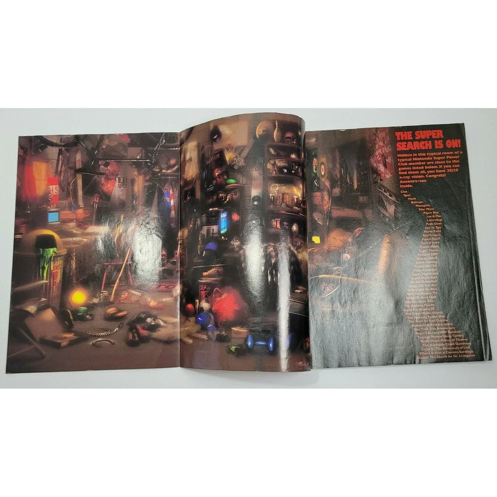 NINTENDO POWER VOLUME‎ 44 MICKEY + REN & STIMPY SHOW POSTER CARDS SNES NES